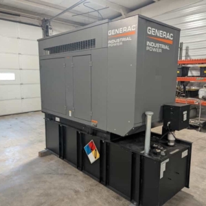 50 kW Generac SD50 generator side view